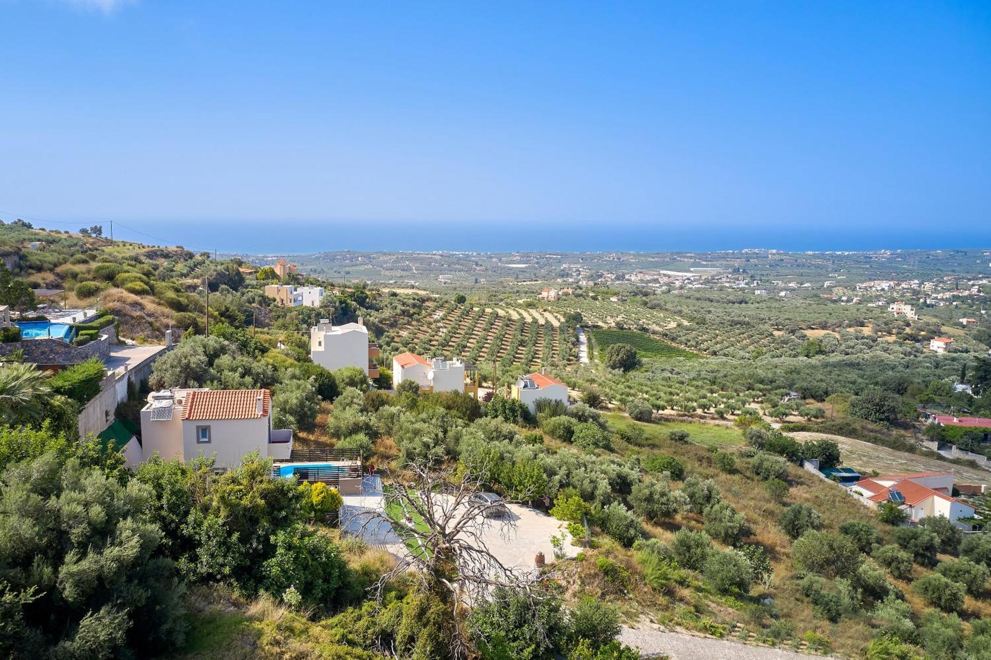 Exclusive Villa - Amazing View & Private Pool Agia Triada Екстер'єр фото