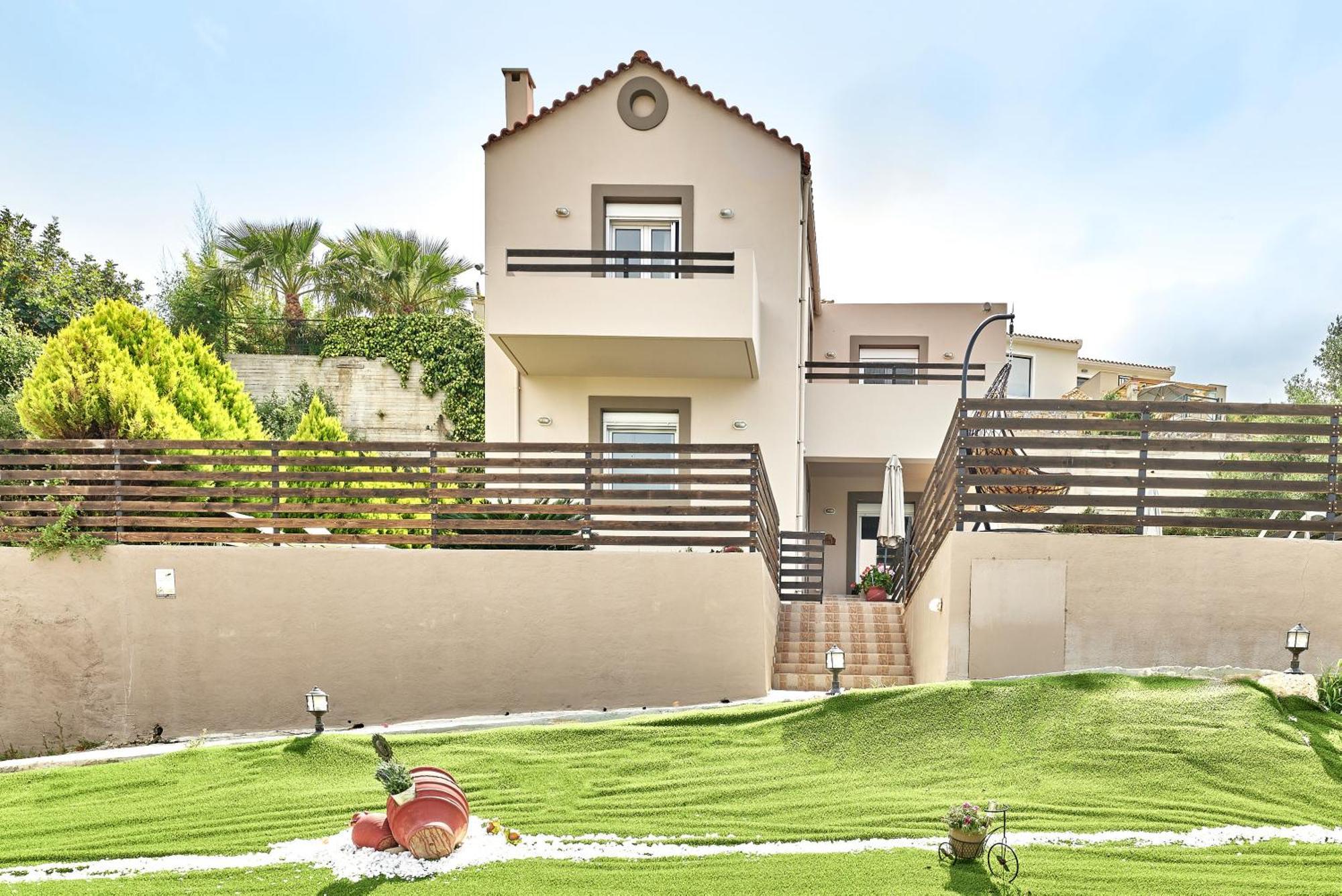 Exclusive Villa - Amazing View & Private Pool Agia Triada Екстер'єр фото