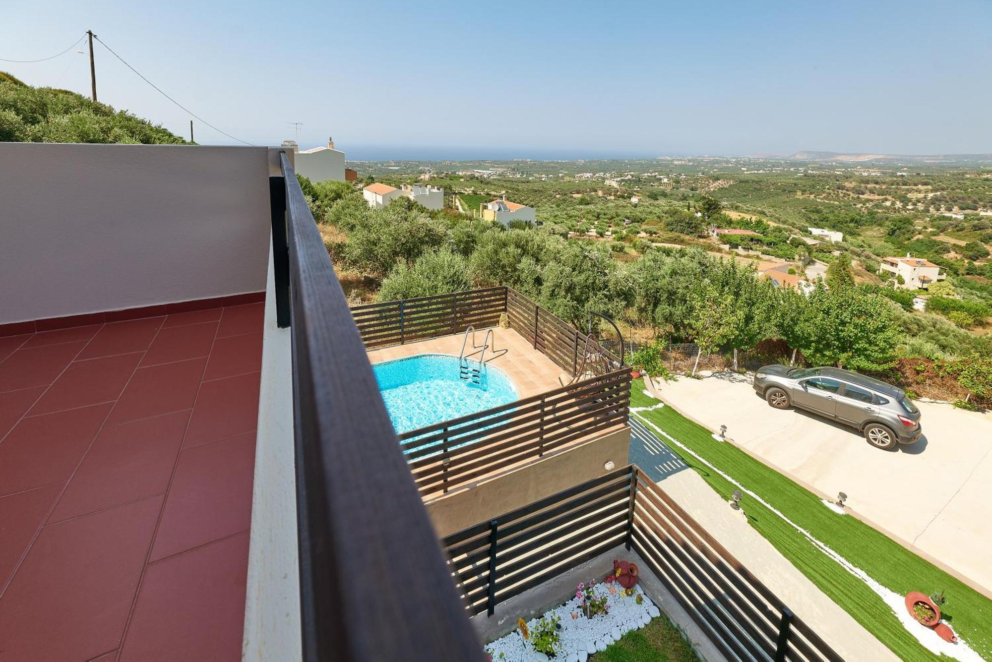 Exclusive Villa - Amazing View & Private Pool Agia Triada Екстер'єр фото